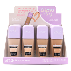 CAJA x 12u.//BASE DE MAQUILLAJE LIQUIDA CON DIFUSOR//SKR//COD:39569 en internet