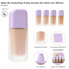 BASE DE MAQUILLAJE LIQUIDA CON DIFUSOR//SKR//COD:39569