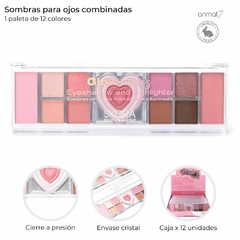 CAJA x 12u.//SOMBRAS PARA OJOS//MATE/BRILLANTE// CON ILUMINADOR Y POLVO COMPACTO//SKR//COD:39577 - comprar online