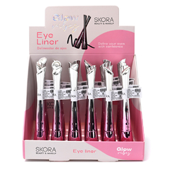 CAJA x 24u.//DELINEADOR DE OJOS//APLICADOR PLUMA//NEGRO//SKR//COD:39578 en internet