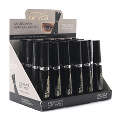 CAJA x24u.//MASCARA DE PESTAÑAS A PRUEBA DE AGUA//NEGRO//SKR//COD:39590