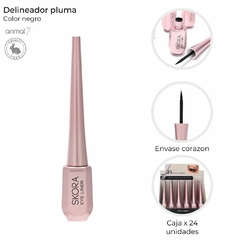 DELINEADOR DE OJOS PLUMA//NEGRO//SKR//COD:39608