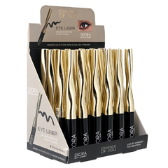 CAJA x24u.//DELINEADOR DE OJOS PLUMA//NEGRO//SKR//COD:39609