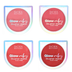 POLVO MATE // RUBOR MATE// GLOW VIBEZ//COD:39616 - comprar online