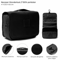 NECESER // NEGRO //100% POLIESTER // COD: 39670