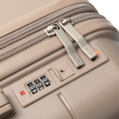 VALIJA 20¨//BEAUTY CASE 14¨// PP RESISTENTE// KHAKI MATE//COD: 39761 - tienda online