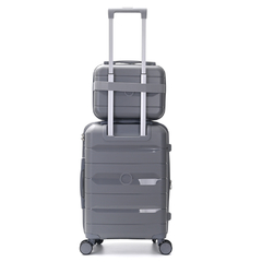 VALIJA 20¨//BEAUTY CASE 14¨// PP RESISTENTE// MELANGE MATE//COD: 39764