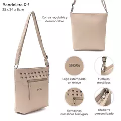 Bandolera RIF//beige//Cod: 39806 - comprar online