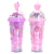 Vaso Infantil Estampado 400 ml con Sorbete // Cod: 40748 - tienda online