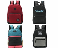 Combo Mochilas Importadas new urban surtido x 4 u.