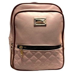 MOCHILA SMALL//PU ENGOMADA *ROSA VIEJO*//COD:9438 - comprar online