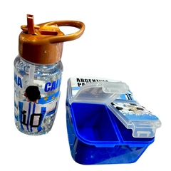 SET VIANDA CHAMPION//TUPPER + BOTELLA//COD:TRANSPARENTE - comprar online