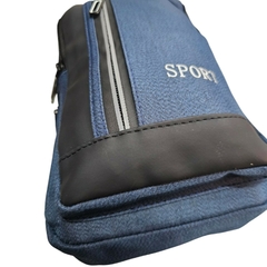 Imagen de MORRAL SPORT//CON USB//*AZUL MARINO*//COD:8700