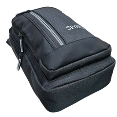 MORRAL SPORT//CON USB//*NEGRO*//COD:8700 - tienda online