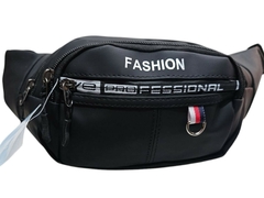 RIÑONERA FASHION *NEGRO*//PU ENGOMADO//COD:CG-004 en internet