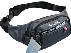 Imagen de RIÑONERA FASHION * GRIS TOPO*//PU ENGOMADO//COD:CG-004