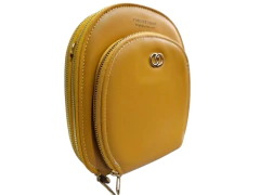 PORTA CAELULAR//FOREVER YOUNG//OVALADA *MOSTAZA*//COD:9466 - comprar online