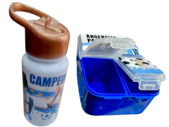 SET VIANDA CHAMPION//TUPPER + BOTELLA//COD:BLANCO - comprar online