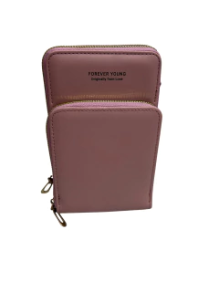 PORTA CELULAR//FOREVER YOUNG // ROSA VIEJO//COD:9434 en internet