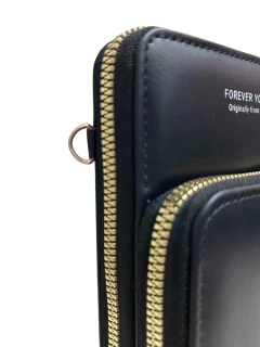PORTA CELULAR//FOREVER YOUNG //NEGRO//COD:9434 - Mundo Willys