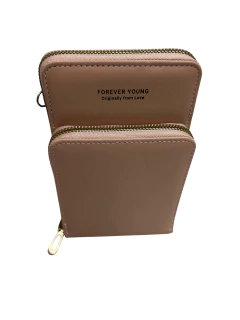 PORTA CELULAR//FOREVER YOUNG // SALMON//COD:9434 - tienda online