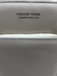 PORTA CELULAR//FOREVER YOUNG // CREMA//COD:9434 - comprar online