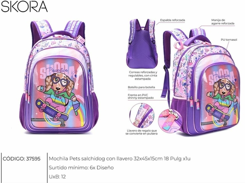 Mochila Importada Perrito