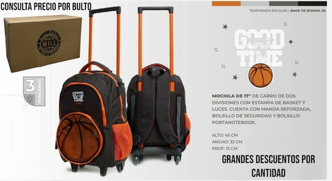Mochila Carrito Good Time