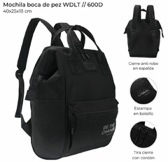 Mochila Boca De Pez MD10