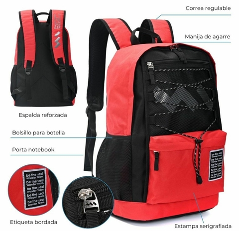 Mochila Wanderteam RED COD:48