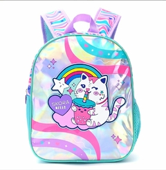 mochila jardín importada ( gatito tornasolado )