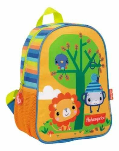 MOCHILA JARDIN//FISHER-PRICE//LICENCIA OFICIAL WABRO//COD:11658
