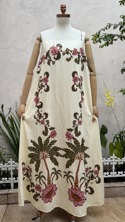 Vestido estampado Ravenala