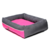 Cama Pickorruchos Dupla Face Básica Rosa/Cinza para Cães - Pet Shop Oi Totó