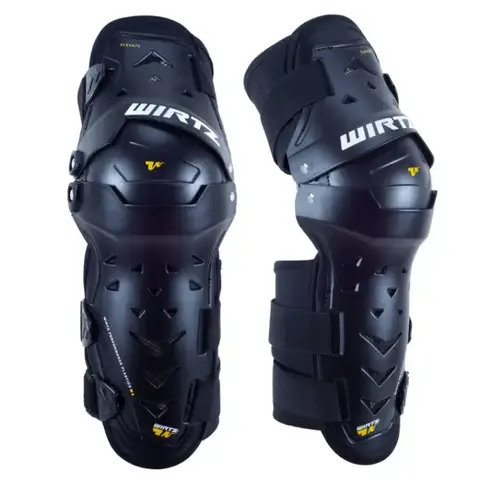 RODILLERA MOTOCROSS WIRTZ ELEVATE NEGRA