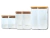 FRASCO VIDRIO TAPA BAMBÚ X 6U. - comprar online