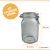 FRASCO VIDRIO CLIP METAL 1500 ML X 4U. en internet