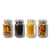 FRASCO VIDRIO CLIP METAL 1500 ML X 4U.