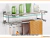 ESTANTE CON BARRAL ACERO INOX. VIDRIO - tienda online