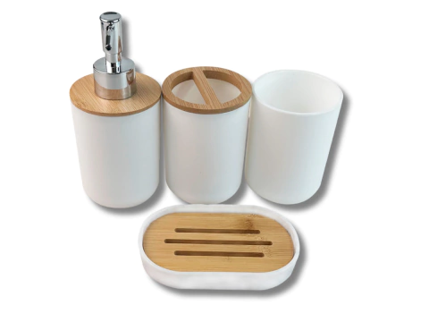 SET BAÑO BAMBÚ TESHIO - comprar online