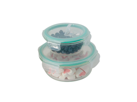 COMBO TUPPERS DE VIDRIO 0,4 L Y 0,95 L - comprar online