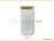 FRASCO VIDRIO TAPA BAMBÚ 1600 ML - tienda online
