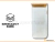 FRASCO VIDRIO TAPA BAMBÚ 1600 ML en internet