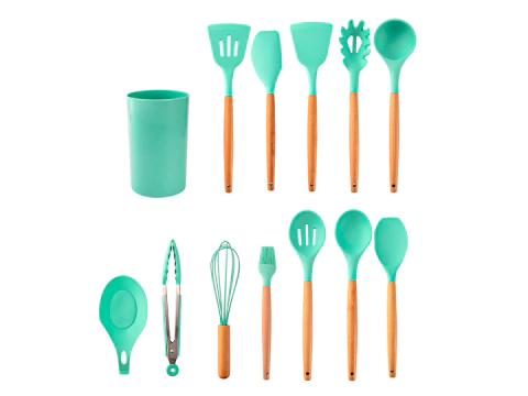 SET UTENSILIOS SILICONA 13 PIEZAS - comprar online