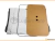 CESTO DOBLE PLEGABLE RECTANGULAR BAMBÚ GRIS