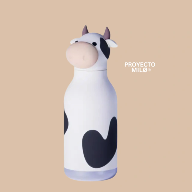 Botella Termica Asobu - Vaca | Bestie Con Bombilla 460ml