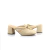 SAPATO FERRUCCI MULE SALTO BLOCO BEGE na internet