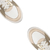 TENIS SANTA FLOR BRANCO COM DOURADO - comprar online