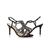 SANDALIA DUMOND PRETA COM STRASS - comprar online
