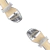 RASTEIRA CECCONELLO PRATA BOLHA STRASS - comprar online